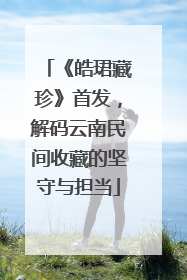 《皓珺藏珍》首发，解码云南民间收藏的坚守与担当