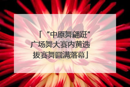 “中原舞翩跹”广场舞大赛内黄选拔赛舞圆满落幕