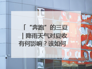 “奔跑”的三夏｜降雨天气对夏收有何影响？该如何防范？一文了解