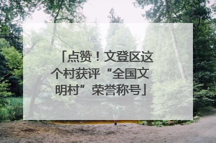 点赞！文登区这个村获评“全国文明村”荣誉称号
