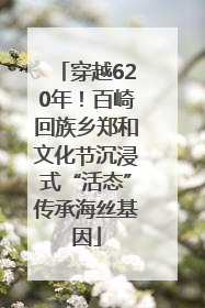 穿越620年！百崎回族乡郑和文化节沉浸式“活态”传承海丝基因