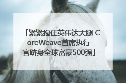 紧紧抱住英伟达大腿 CoreWeave首席执行官跻身全球富豪500强