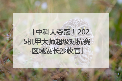 中科大夺冠！2025机甲大师超级对抗赛·区域赛长沙收官