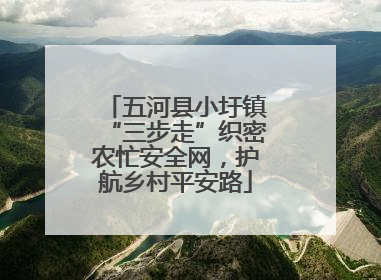 五河县小圩镇“三步走”织密农忙安全网，护航乡村平安路