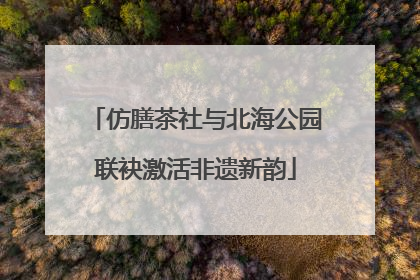 仿膳茶社与北海公园联袂激活非遗新韵
