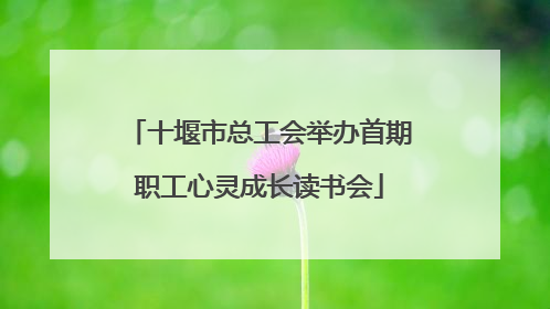 十堰市总工会举办首期职工心灵成长读书会