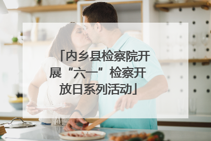 内乡县检察院开展“六一”检察开放日系列活动