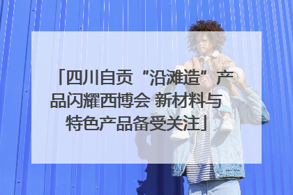 四川自贡“沿滩造”产品闪耀西博会 新材料与特色产品备受关注
