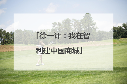 徐一评：我在智利建中国商城