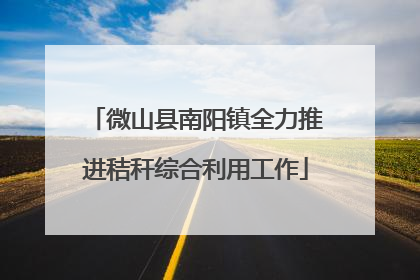 微山县南阳镇全力推进秸秆综合利用工作