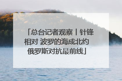 总台记者观察丨针锋相对 波罗的海成北约俄罗斯对抗最前线