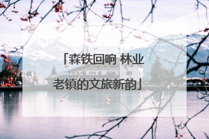 森铁回响 林业老镇的文旅新韵