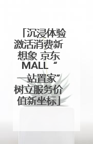 沉浸体验激活消费新想象 京东MALL“一站置家”树立服务价值新坐标