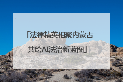 法律精英相聚内蒙古 共绘AI法治新蓝图