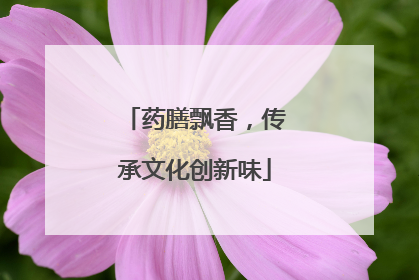 药膳飘香，传承文化创新味