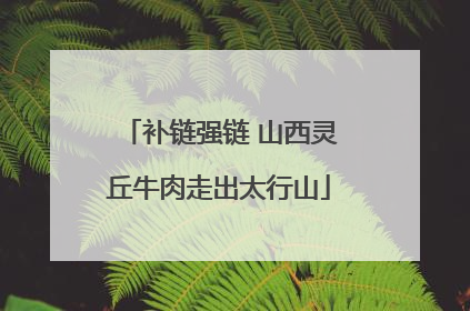 补链强链 山西灵丘牛肉走出太行山