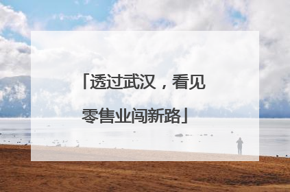 透过武汉，看见零售业闯新路