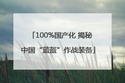 100%国产化 揭秘中国“蓝盔”作战装备
