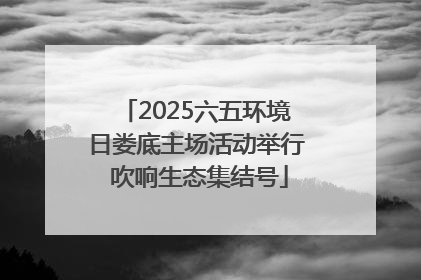 2025六五环境日娄底主场活动举行 吹响生态集结号